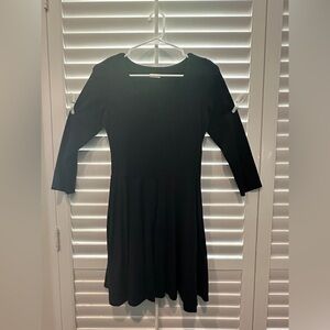 Hollister Black Long Sleeve Dress